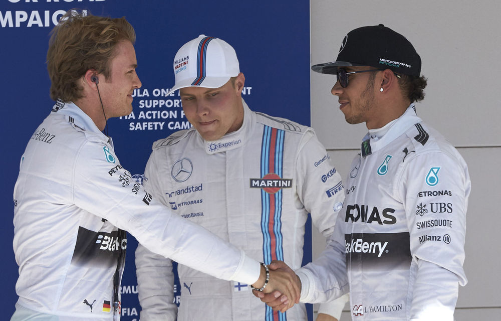 Rosberg speră ca Bottas să se implice în lupta pentru locul doi cu Hamilton - Poza 1