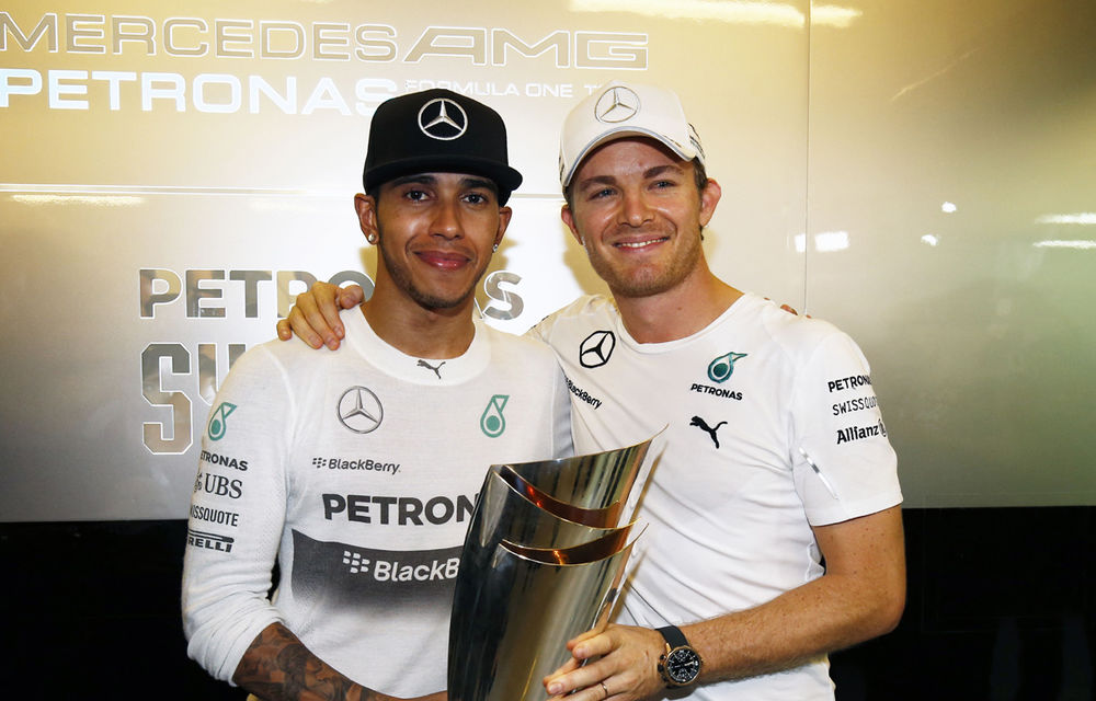 Hamilton: &quot;A fost mai dificil să colaborez cu Rosberg decât cu Alonso în 2007&quot; - Poza 1