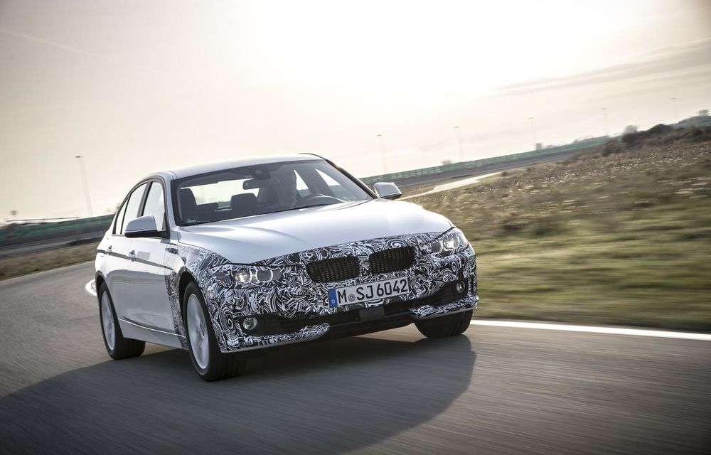 BMW Seria 3 facelift va avea o versiune hibrid cu un consum care ajunge la doar 2 litri/100 de kilometri - Poza 7