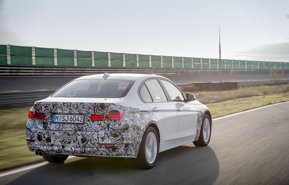 BMW Seria 3 facelift va avea o versiune hibrid cu un consum care ajunge la doar 2 litri/100 de kilometri - Poza 5