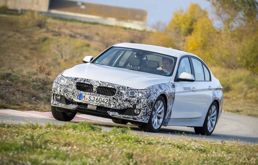 BMW Seria 3 facelift va avea o versiune hibrid cu un consum care ajunge la doar 2 litri/100 de kilometri - Poza 1