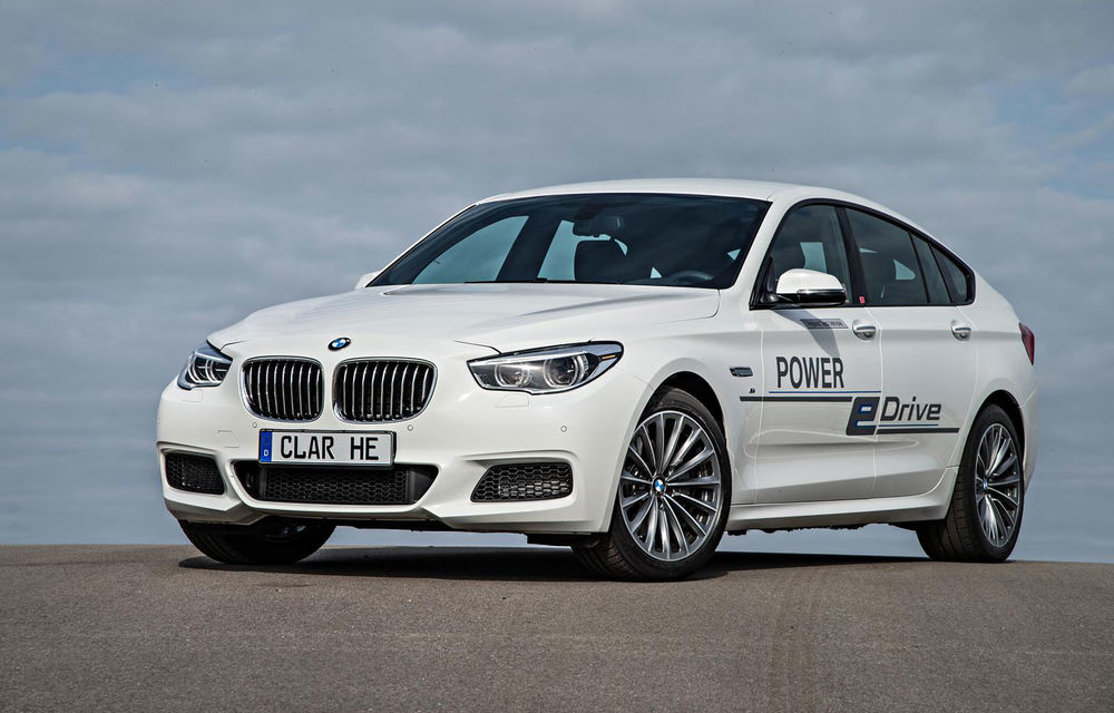 BMW Seria 5 GT Power eDrive - conceptul unui hibrid de 670 de cai putere și autonomie electrică de 100 de km - Poza 1