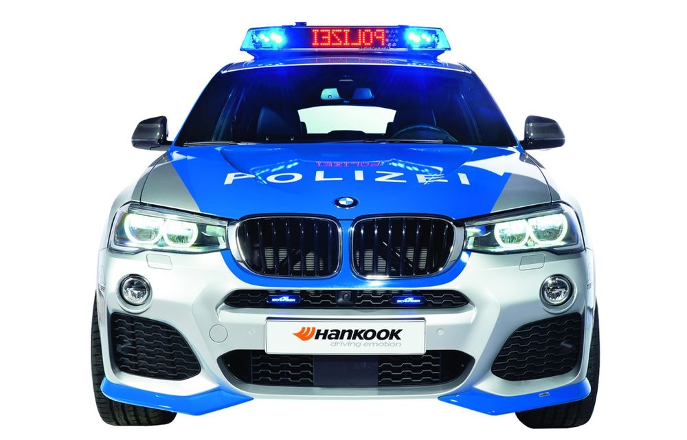 BMW X4 primeşte uniforma de poliţie şi modificări de la AC Schnitzer pentru campania Tune it! Safe! 2014 - Poza 6
