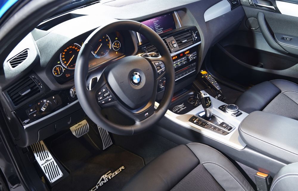 BMW X4 primeşte uniforma de poliţie şi modificări de la AC Schnitzer pentru campania Tune it! Safe! 2014 - Poza 15