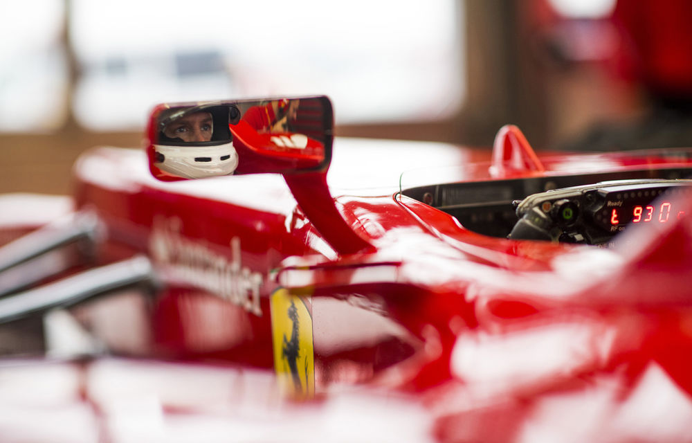 Galerie foto şi video: Vettel a efectuat primul test pentru Ferrari - Poza 20