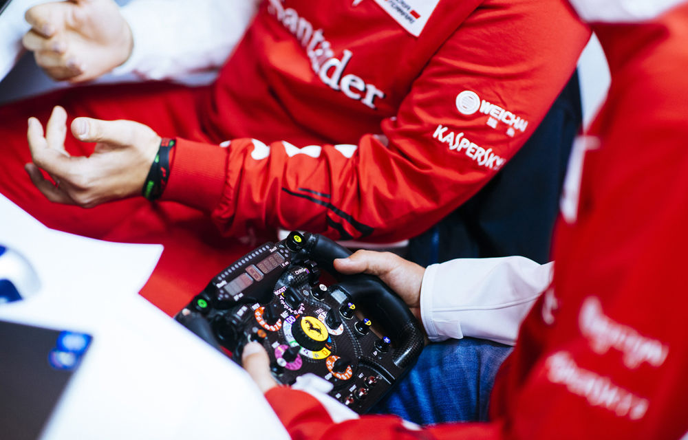 Galerie foto şi video: Vettel a efectuat primul test pentru Ferrari - Poza 6