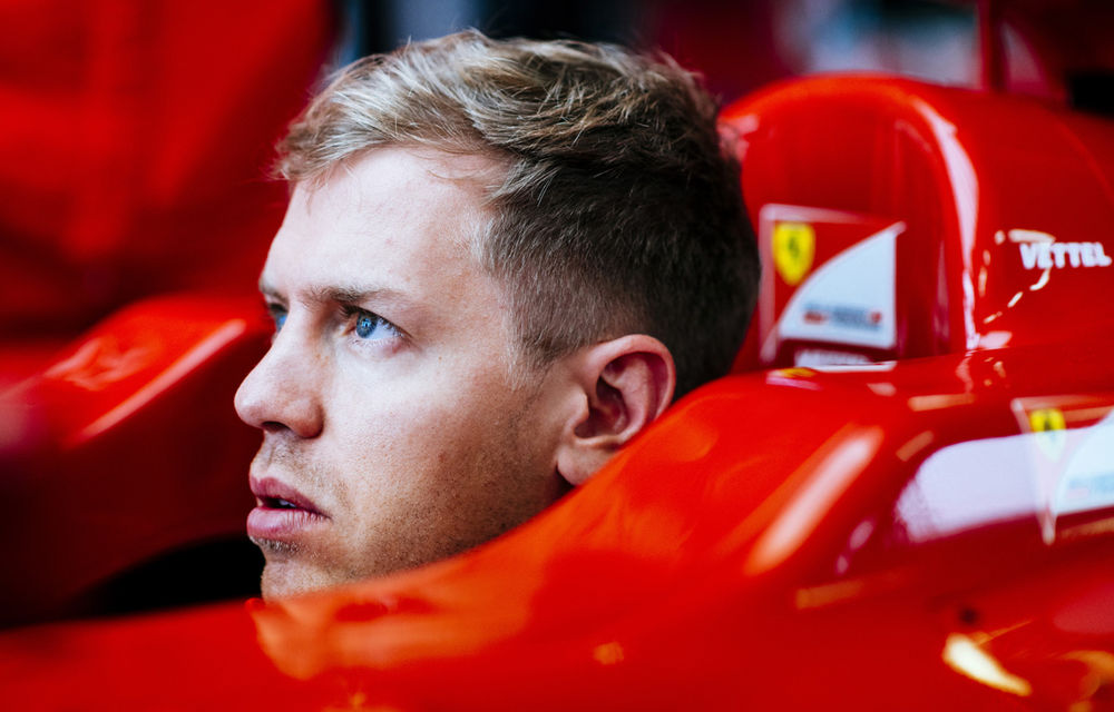 Galerie foto şi video: Vettel a efectuat primul test pentru Ferrari - Poza 13