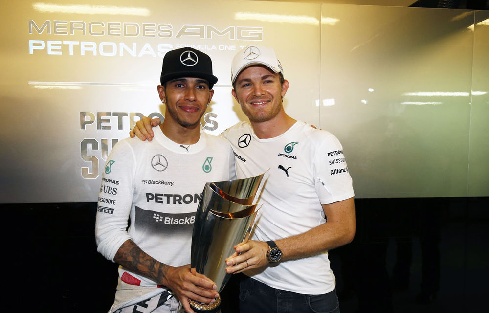 Hamilton: &quot;Relaţia cu Rosberg a revenit la normal&quot; - Poza 1