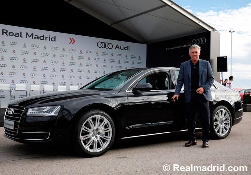 Jucătorii echipei Real Madrid au primit o flotă nouă din partea Audi. Cristiano Ronaldo a ales un Audi S8 - Poza 7