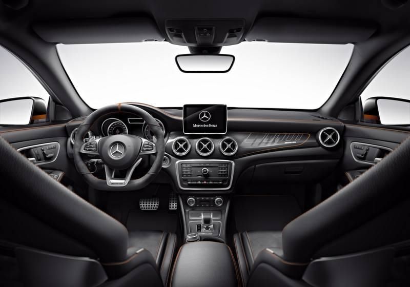 Mercedes-AMG CLA 45 Shooting Brake primeşte o ediţie specială de lansare: OrangeArt Edition - Poza 3
