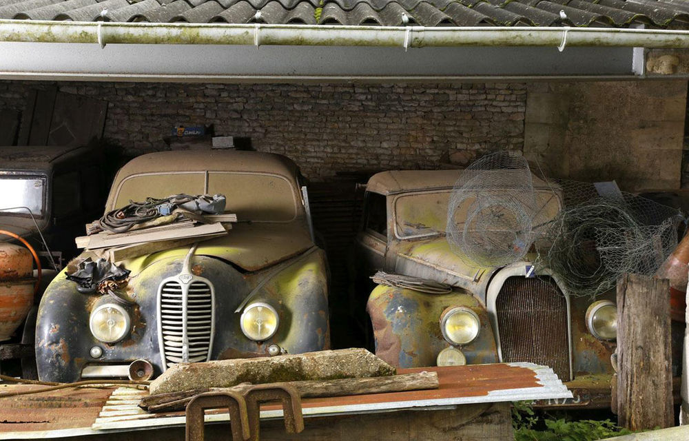 O colecție de aproape 100 automobile clasice a fost regăsită în Franța - Poza 10
