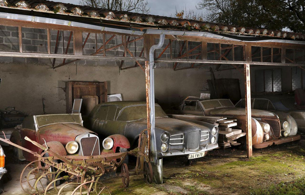 O colecție de aproape 100 automobile clasice a fost regăsită în Franța - Poza 12