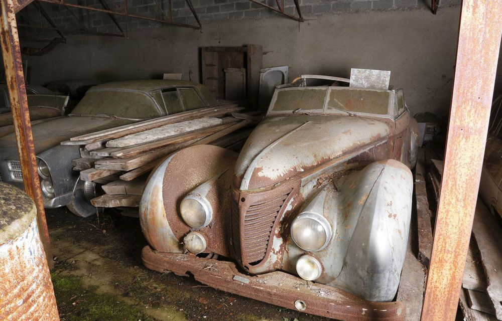 O colecție de aproape 100 automobile clasice a fost regăsită în Franța - Poza 11