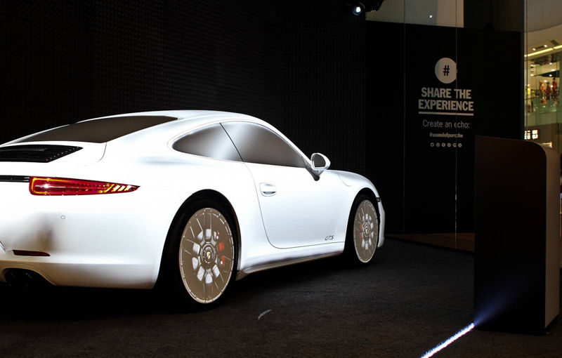 Porsche inovează la nivelul interacţiunii cu publicul: spaţiul interactiv &quot;The Sound of Porsche&quot;, deschis temporar în Londra - Poza 3