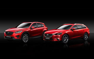 Mazda6 și Mazda CX-5 facelift: interior nou, mai multe sisteme de siguranță și tracțiune integrală