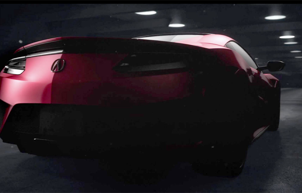 Noul Acura NSX, anunţat printr-un teaser video oficial - Poza 2