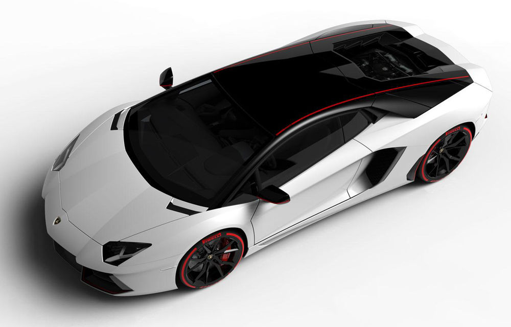 Lamborghini Aventador Pirelli Edition - ediție specială dedicată colaborării cu producătorul italian de pneuri - Poza 4