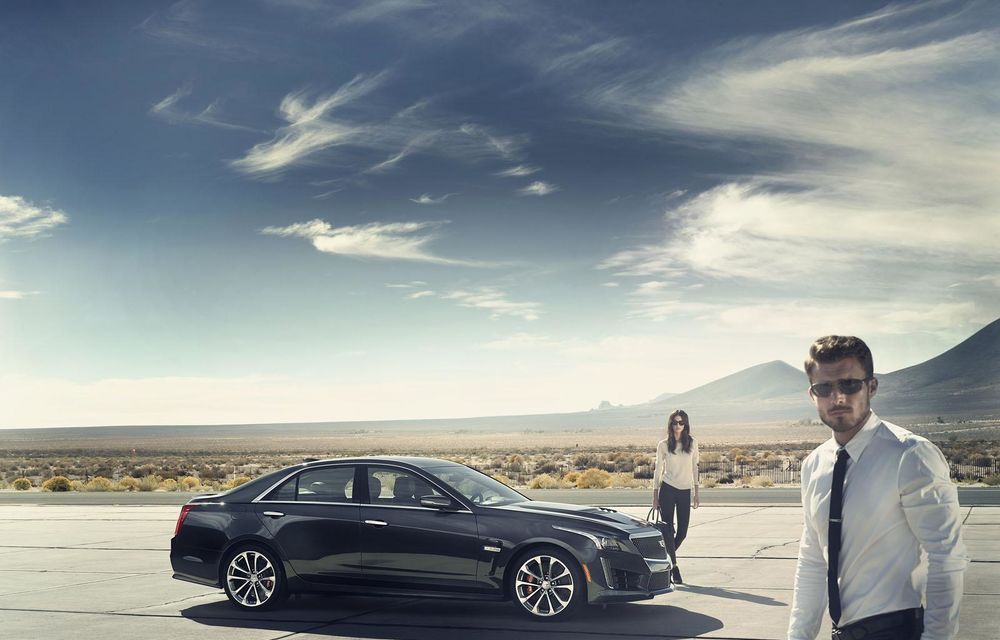 Cadillac CTS-V, rivalul american al lui BMW M5, dezvăluit oficial - Poza 10