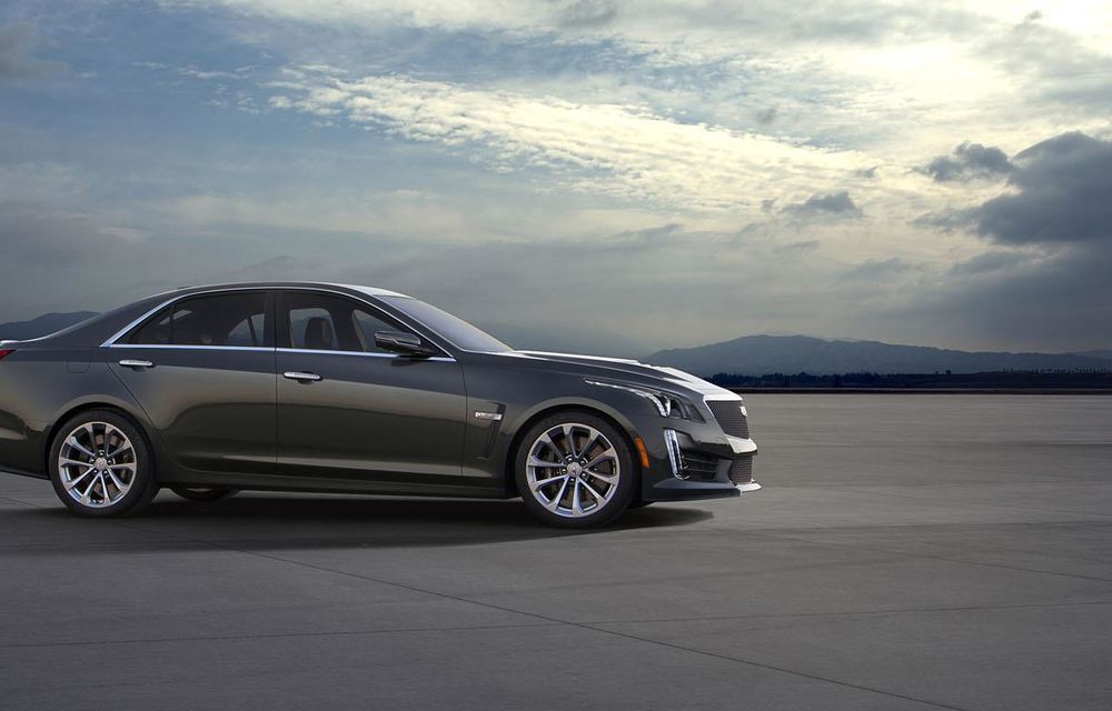 Cadillac CTS-V, rivalul american al lui BMW M5, dezvăluit oficial - Poza 8
