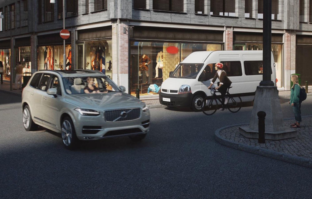 Volvo va lansa un sistem prin care mașinile și bicicliștii vor putea comunica - Poza 4