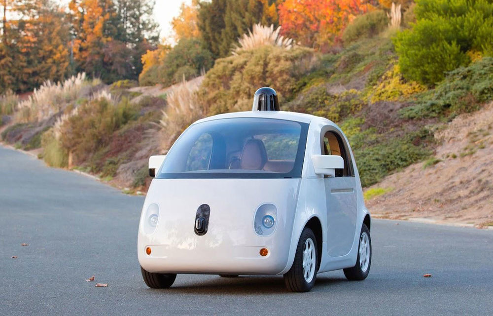 Prima imagine a mașinii autonome Google în versiune de producție - Poza 1