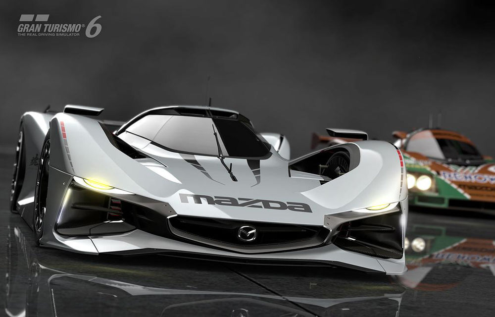 Mazda LM55 Vision GranTurismo este un nou supercar virtual creat pentru jocul video Gran Turismo 6 - Poza 14