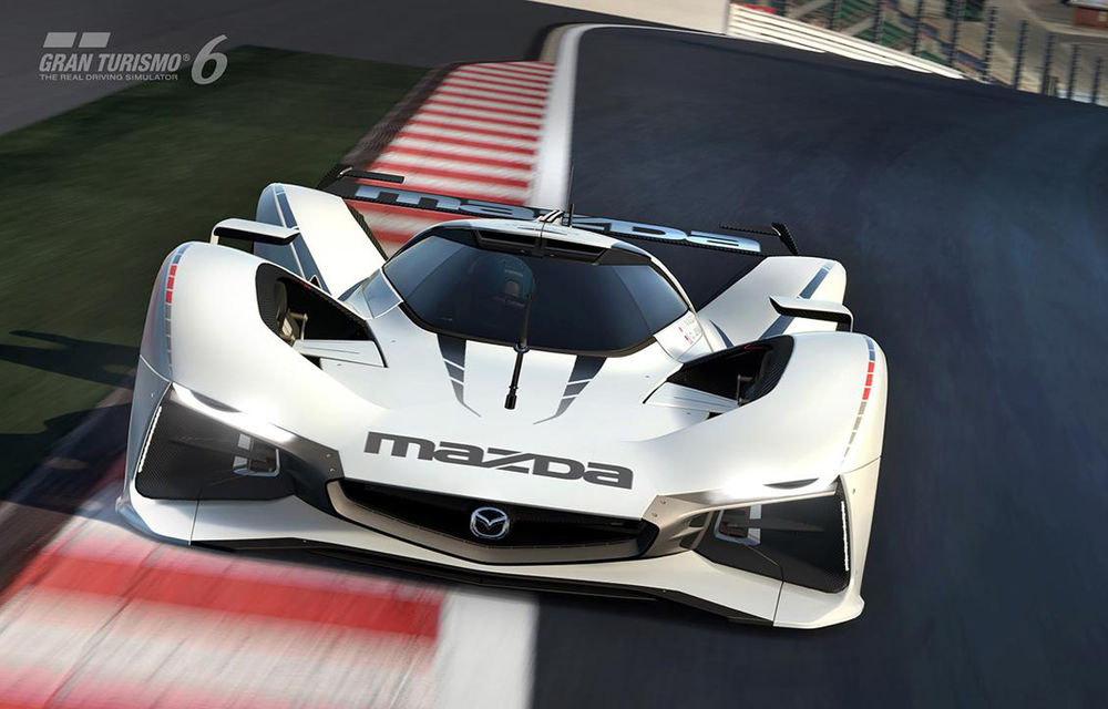Mazda LM55 Vision GranTurismo este un nou supercar virtual creat pentru jocul video Gran Turismo 6 - Poza 6