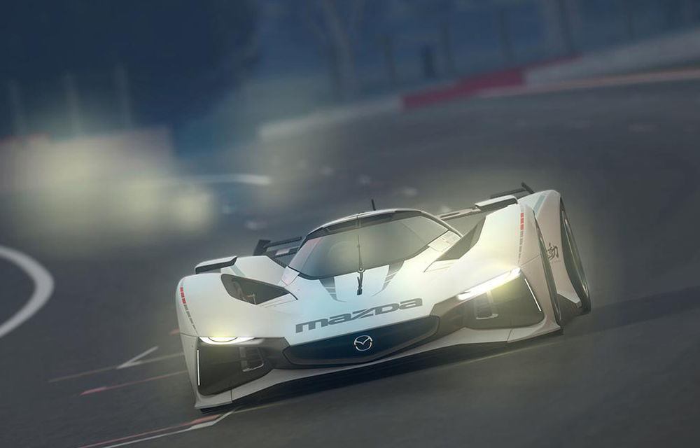 Mazda LM55 Vision GranTurismo este un nou supercar virtual creat pentru jocul video Gran Turismo 6 - Poza 3