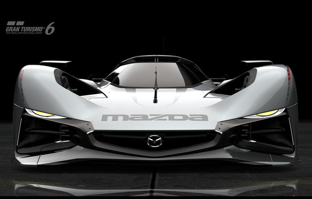 Mazda LM55 Vision GranTurismo este un nou supercar virtual creat pentru jocul video Gran Turismo 6 - Poza 5