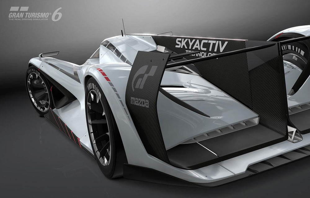 Mazda LM55 Vision GranTurismo este un nou supercar virtual creat pentru jocul video Gran Turismo 6 - Poza 15