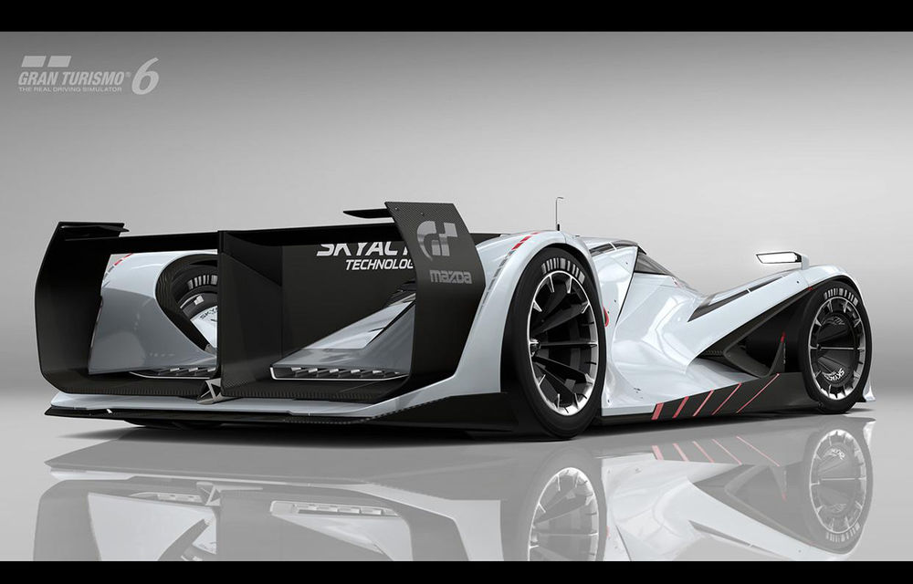Mazda LM55 Vision GranTurismo este un nou supercar virtual creat pentru jocul video Gran Turismo 6 - Poza 7