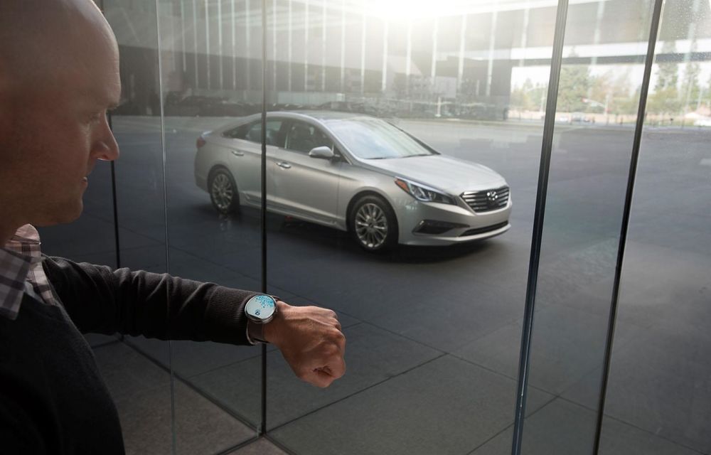 Hyundai a prezentat o aplicaţie pentru ceasuri inteligente care poate porni maşina prin comenzi vocale - Poza 6