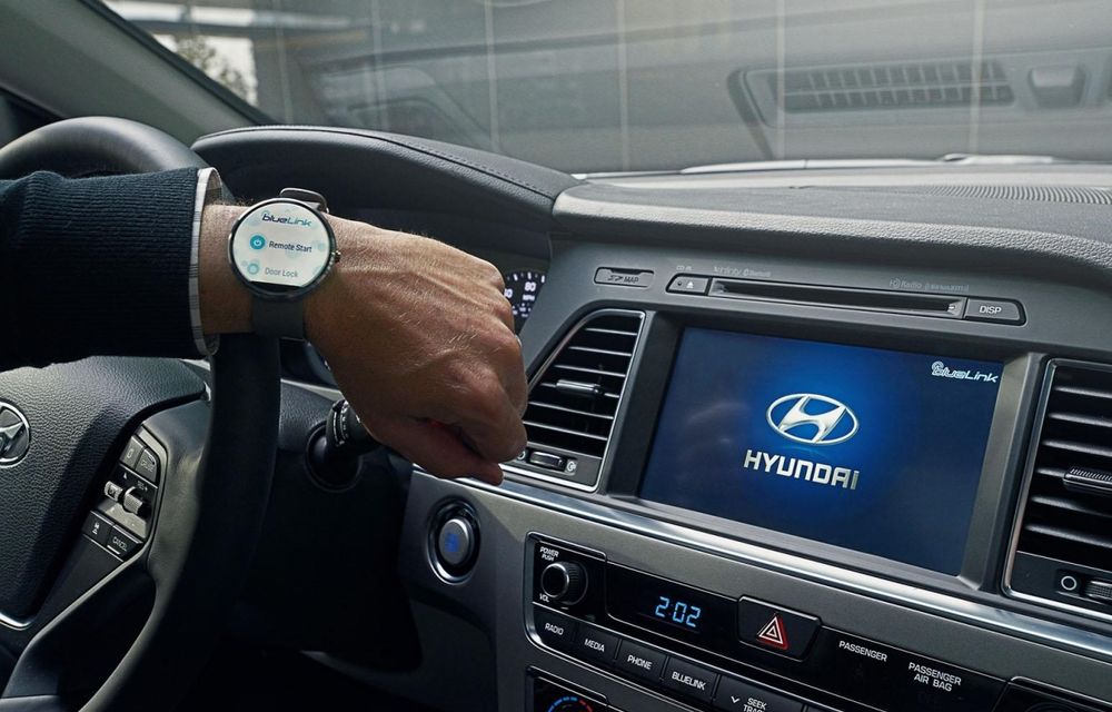 Hyundai a prezentat o aplicaţie pentru ceasuri inteligente care poate porni maşina prin comenzi vocale - Poza 11