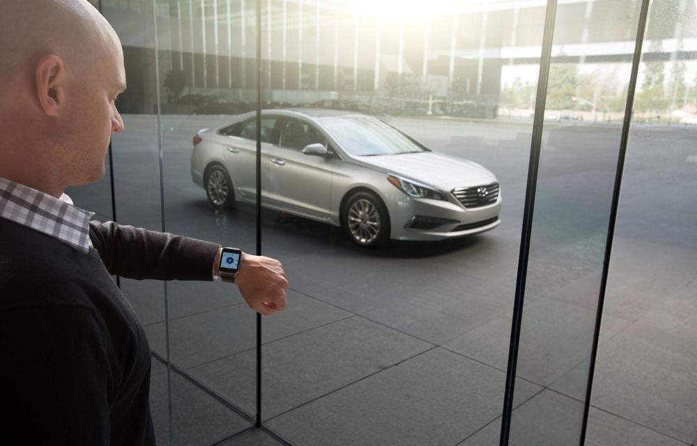 Hyundai a prezentat o aplicaţie pentru ceasuri inteligente care poate porni maşina prin comenzi vocale - Poza 19