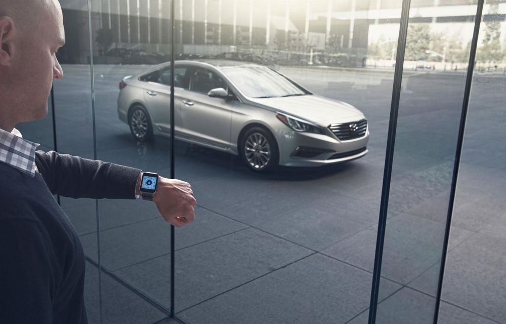 Hyundai a prezentat o aplicaţie pentru ceasuri inteligente care poate porni maşina prin comenzi vocale - Poza 3