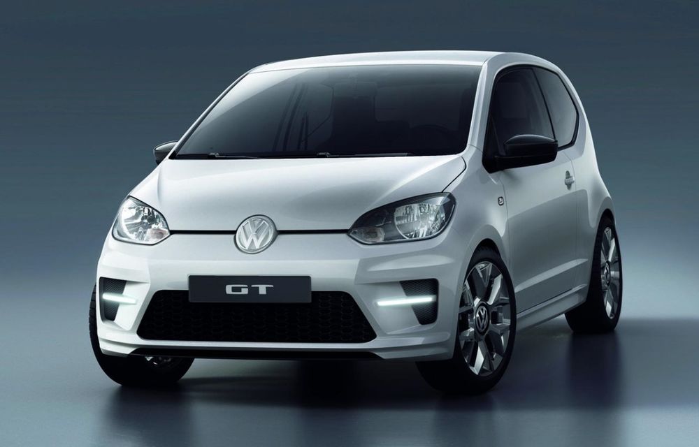 Volkswagen up! ar putea fi oferit şi într-o versiune echipată cu motor turbo de 100 CP - Poza 1