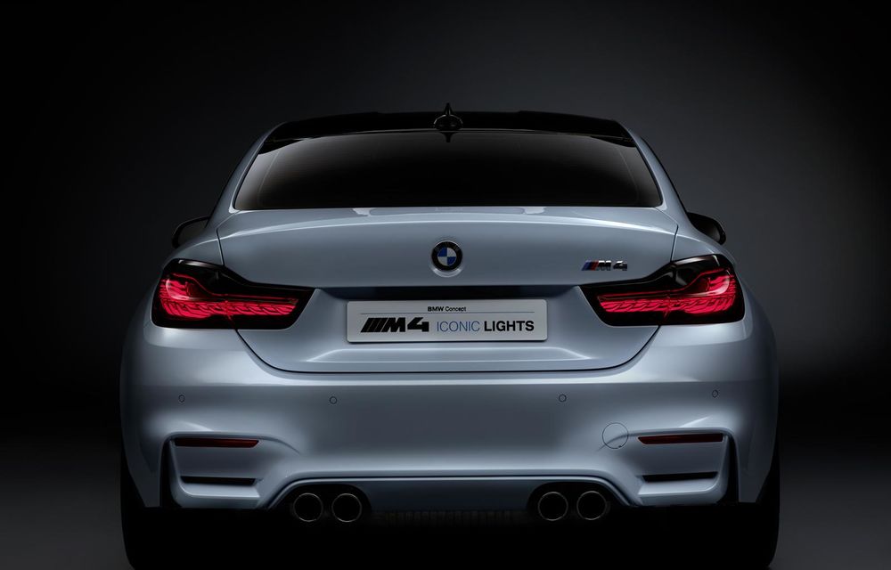 BMW M4 Concept Iconic Lights: noi faruri cu laser şi stopuri cu iluminare OLED - Poza 7