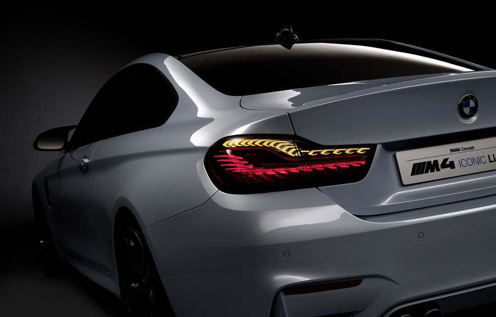 BMW M4 Concept Iconic Lights: noi faruri cu laser şi stopuri cu iluminare OLED - Poza 12