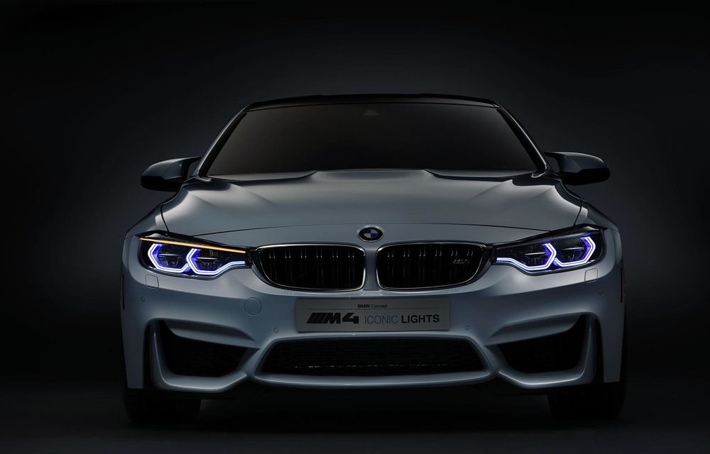 BMW M4 Concept Iconic Lights: noi faruri cu laser şi stopuri cu iluminare OLED - Poza 5