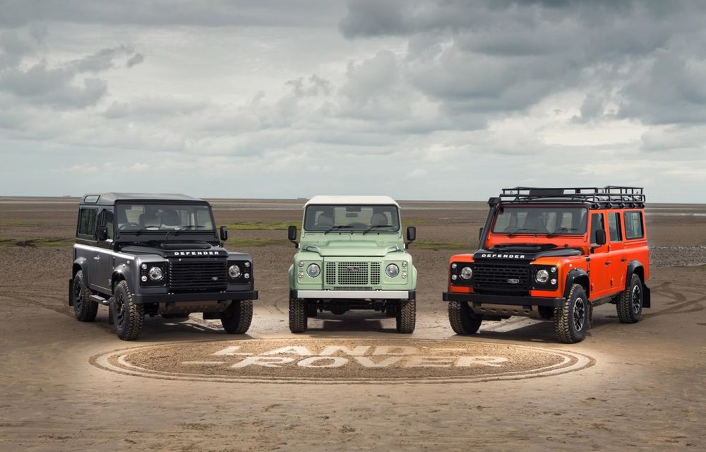 Land Rover Defender intră în ultimul an de producţie cu trei ediţii speciale - Poza 1
