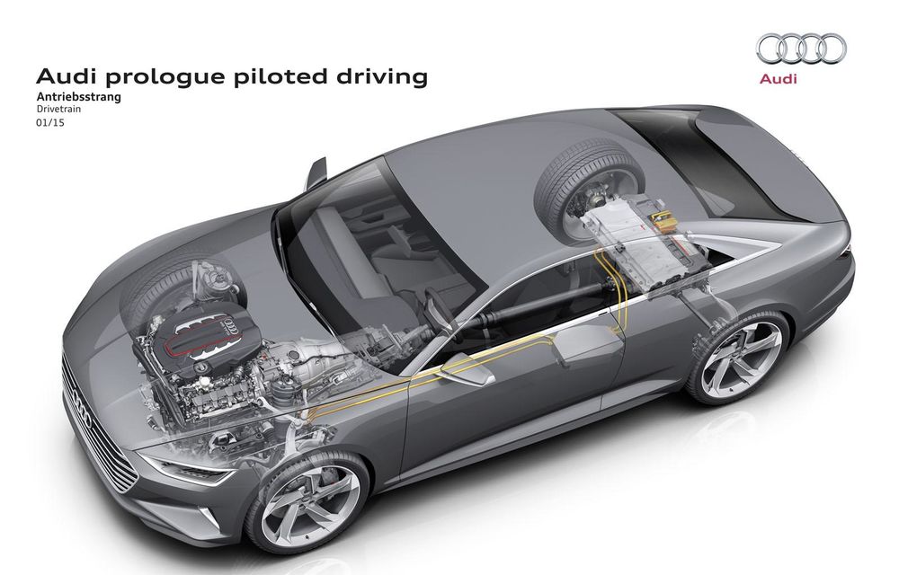 Audi Prologue Concept a venit la CES dotat cu un sistem de conducere autonomă - Poza 17