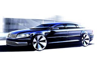Volkswagen îşi propune ca viitorul Phaeton să fie mai confortabil decât Mercedes S-Klasse