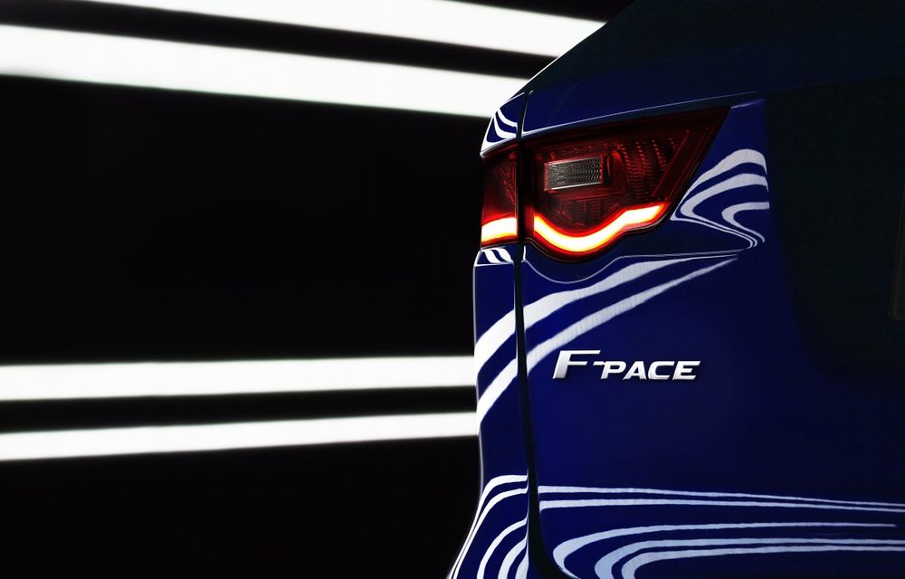 OFICIAL: Viitorul SUV Jaguar va purta denumirea F-Pace şi va fi lansat în 2016 - Poza 1