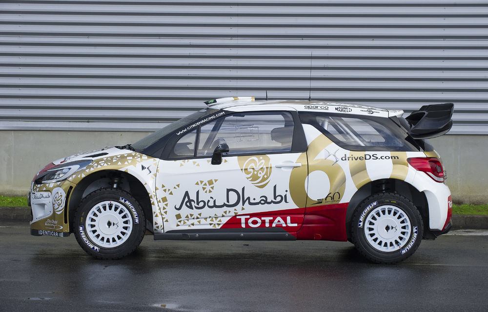 Citroen DS3 WRC primeşte culori speciale la aniversarea a 60 de ani de la primul model DS - Poza 5