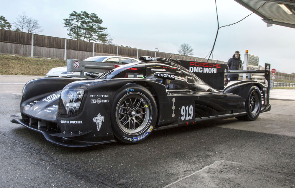 Porsche a publicat primele imagini cu prototipul 919 Hybrid pentru Le Mans 2015 - Poza 3
