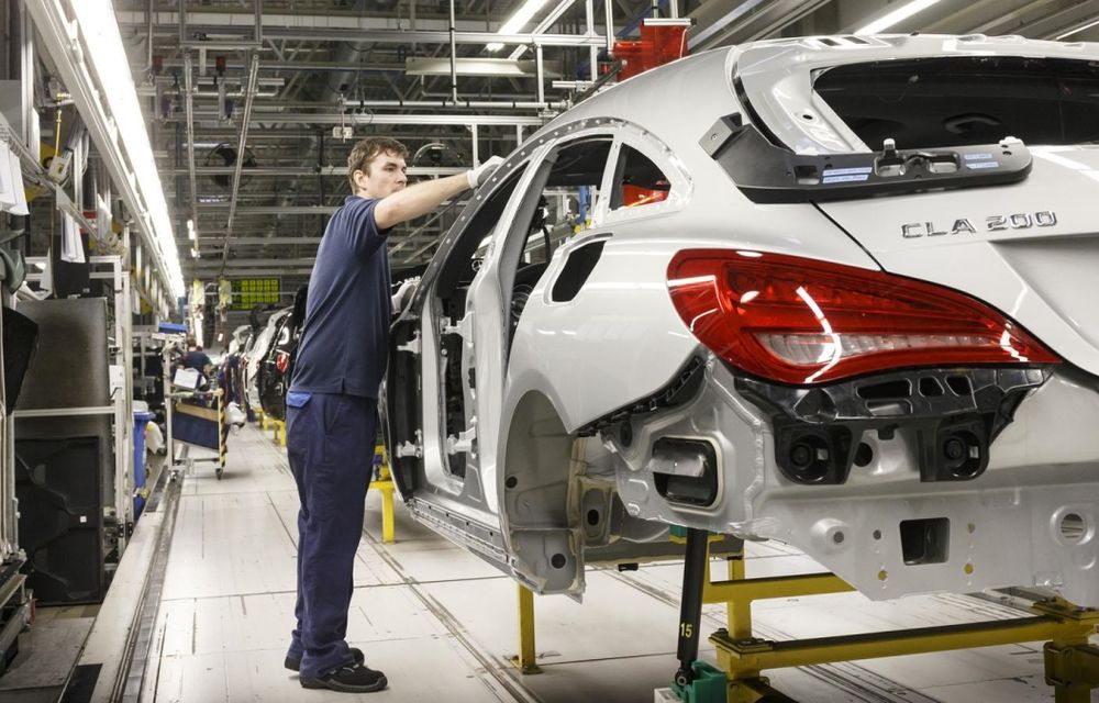 Mercedes-Benz CLA Shooting Brake a intrat în producţie la fabrica din Ungaria - Poza 5