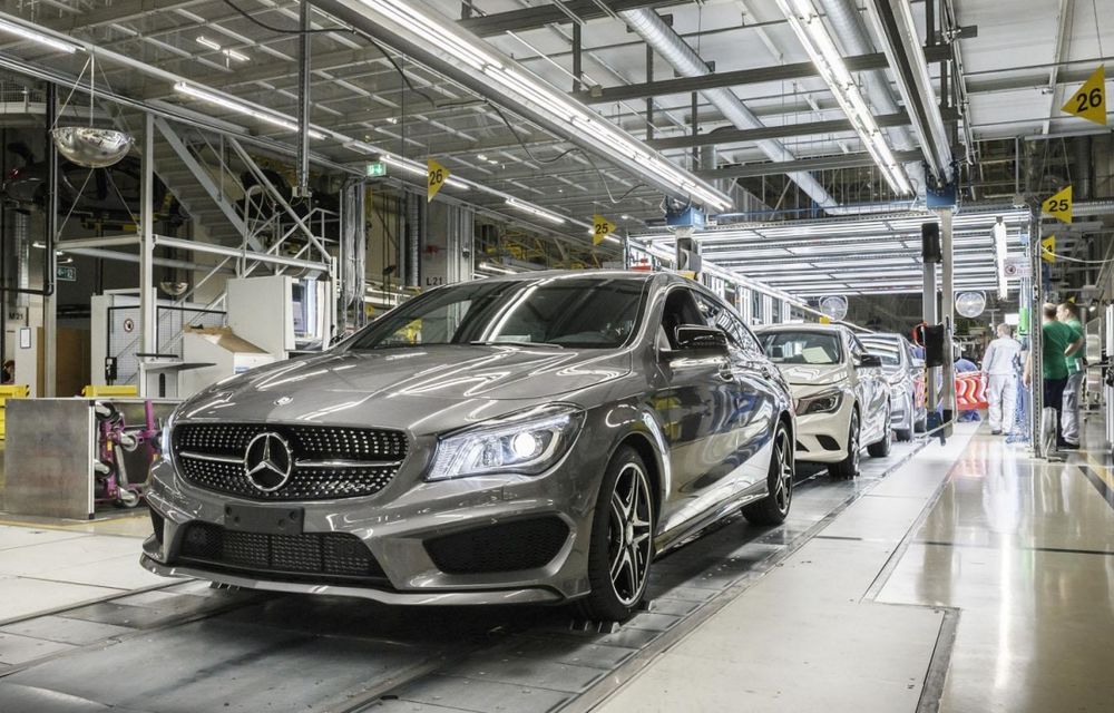Mercedes-Benz CLA Shooting Brake a intrat în producţie la fabrica din Ungaria - Poza 7