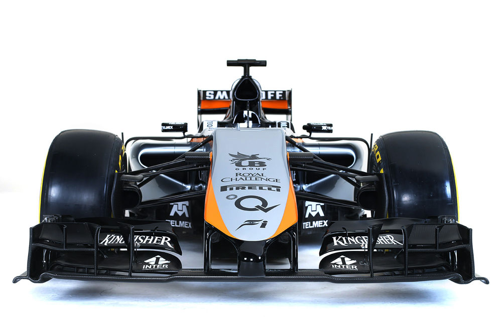 Force India prezintă noile culori pentru 2015: negru, argintiu şi portocaliu - Poza 6