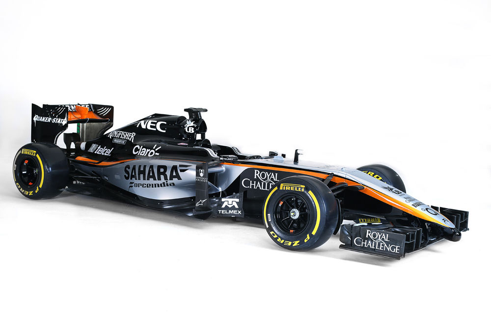 Force India prezintă noile culori pentru 2015: negru, argintiu şi portocaliu - Poza 3