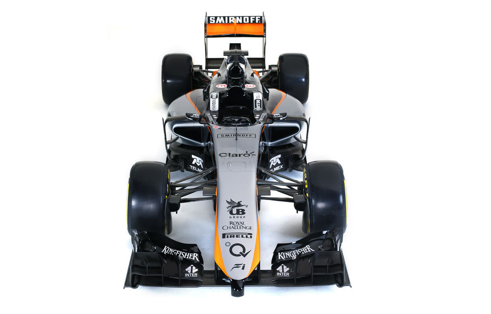 Force India prezintă noile culori pentru 2015: negru, argintiu şi portocaliu - Poza 5